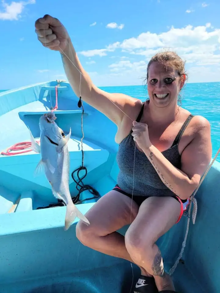 Fishing at Chuburná